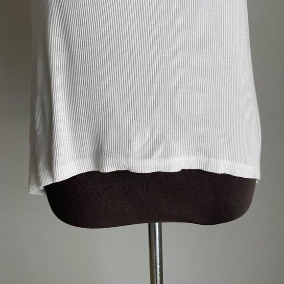 Forever 21 top short sleeve ribbed casual lounge size S - Picture 9 of 9